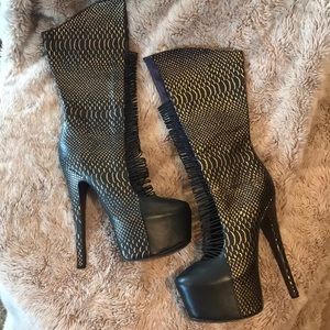 London Trash Platform Boots